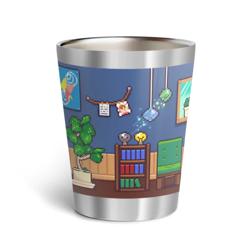 部屋ドット絵 Thermo Tumbler