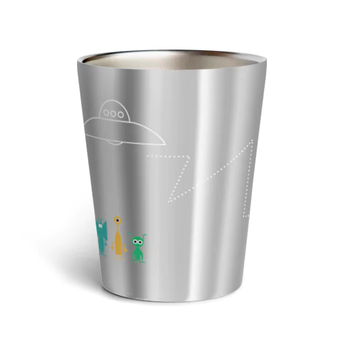 UFO & 宇宙人 1 Thermo Tumbler