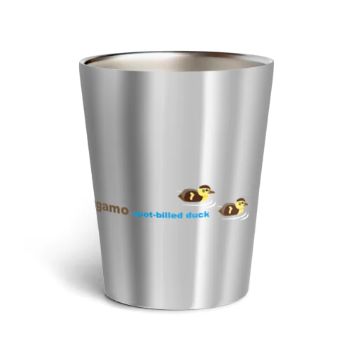 カルガモ一家 Thermo Tumbler