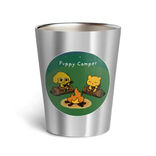 Puppy Camper Thermo Tumbler