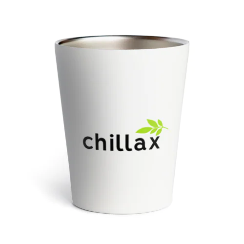 chillaxワンポイントロゴ サーモタンブラー