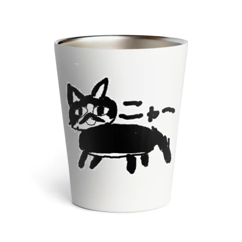 ひげ猫マリオ Thermo Tumbler