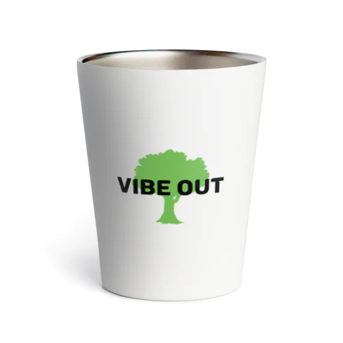 vibeoutワンポイントロゴ Thermo Tumbler