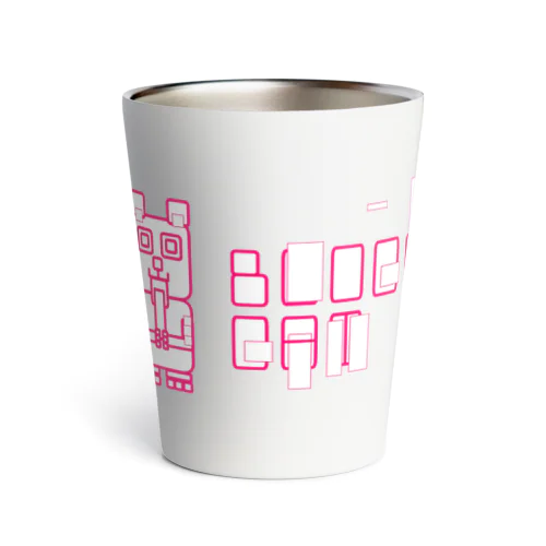 #BLOCKCAT（赤） Thermo Tumbler