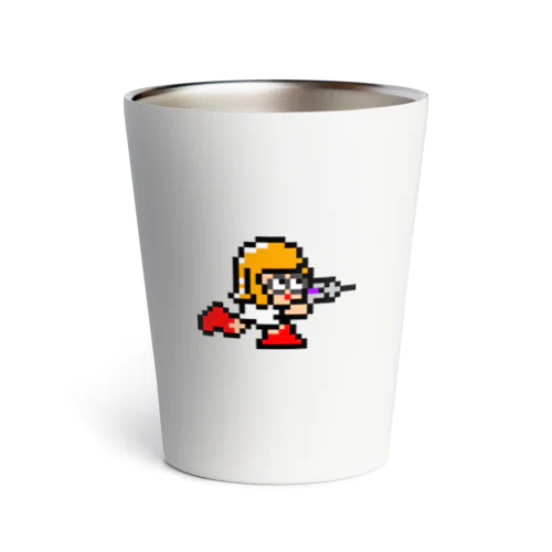 ドット絵イカックマン Thermo Tumbler