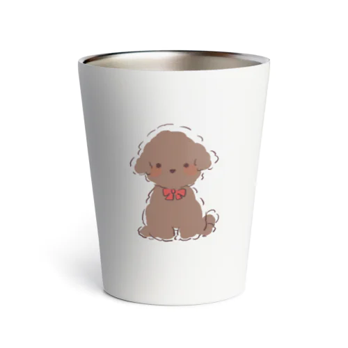 トイプードルレッドくん Thermo Tumbler