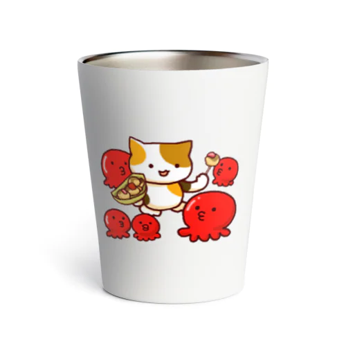 たこやきねこ Thermo Tumbler