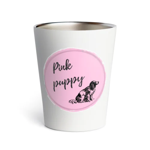 Pink puppy シリーズ Thermo Tumbler