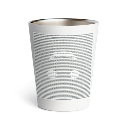 dope ASCII smile #1 Thermo Tumbler