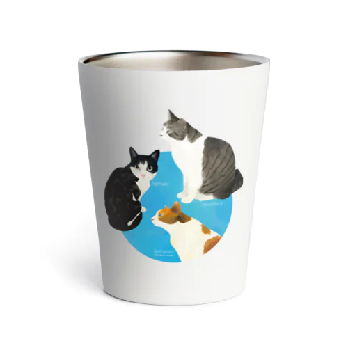 3猫tamao mochico konatsu Thermo Tumbler