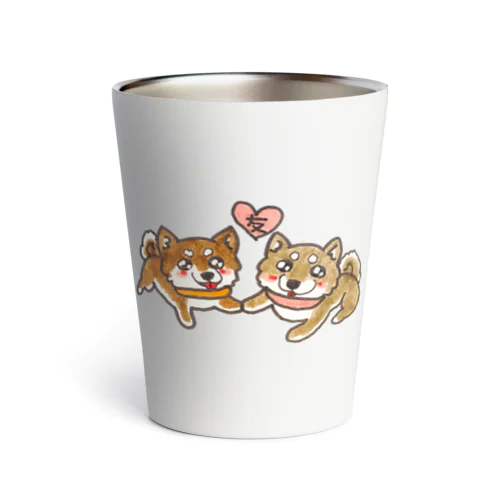 ずっ友柴犬ズ Thermo Tumbler