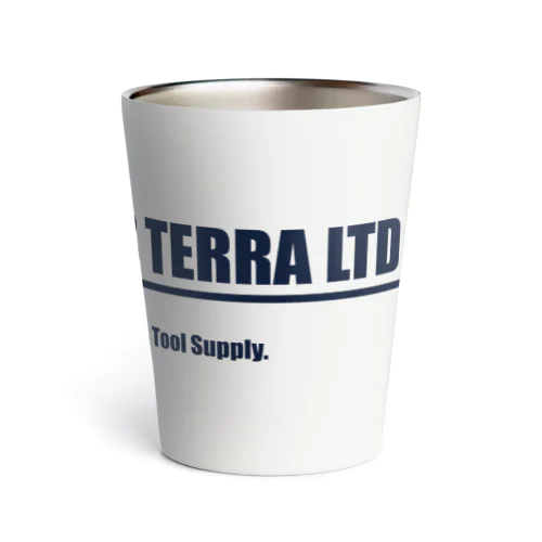 シルエット　ロゴ　ディープシーブルー Thermo Tumbler