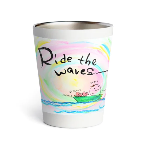 Ride the waves Thermo Tumbler