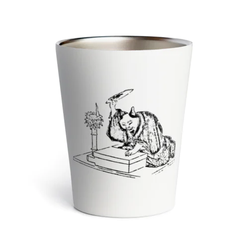 講談する猫 Thermo Tumbler