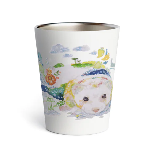 涼しげフェレットリクちゃん Thermo Tumbler