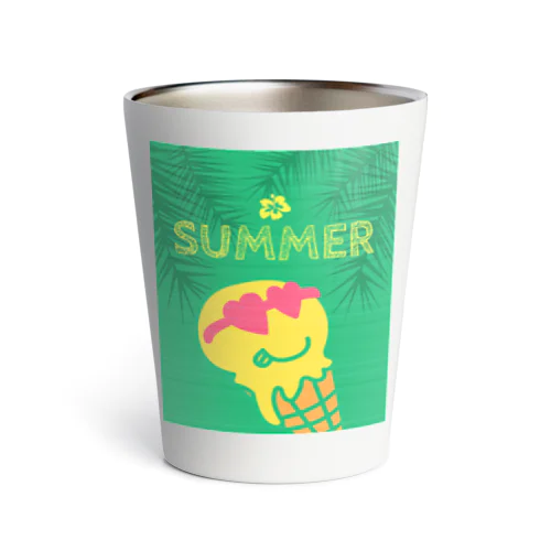 夏を楽しむアイスクリーム Thermo Tumbler