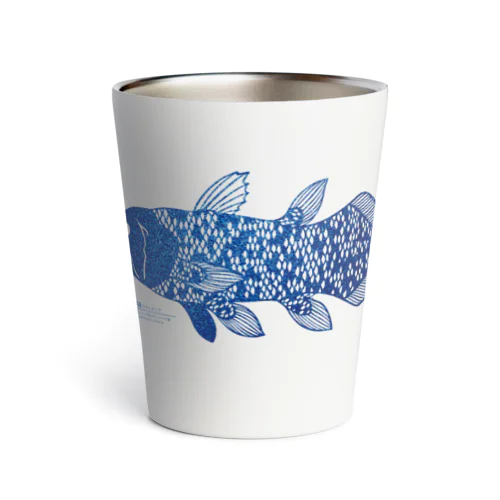 【切り絵】シーラカンス Thermo Tumbler