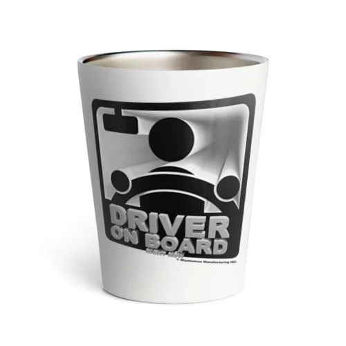 DRIVER ON BOARD(3D) Thermo Tumbler