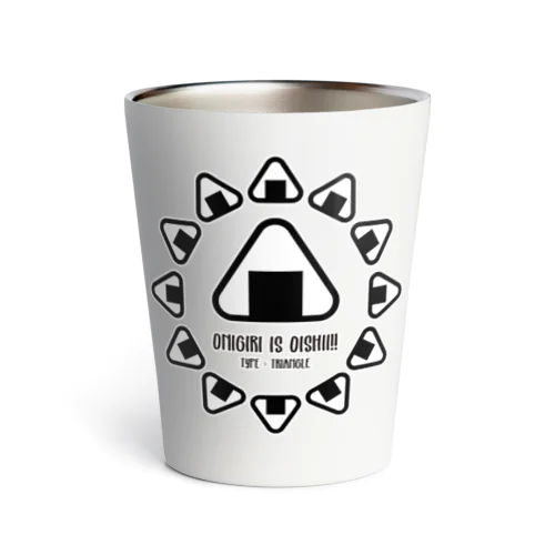 ONIGIRI is OISHII!!(三角) Thermo Tumbler