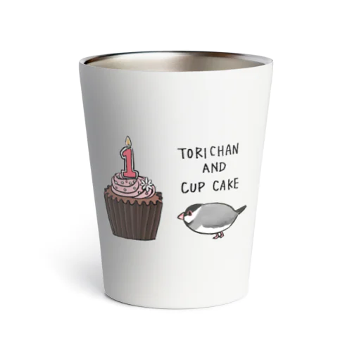 torichan and cupcake Thermo Tumbler