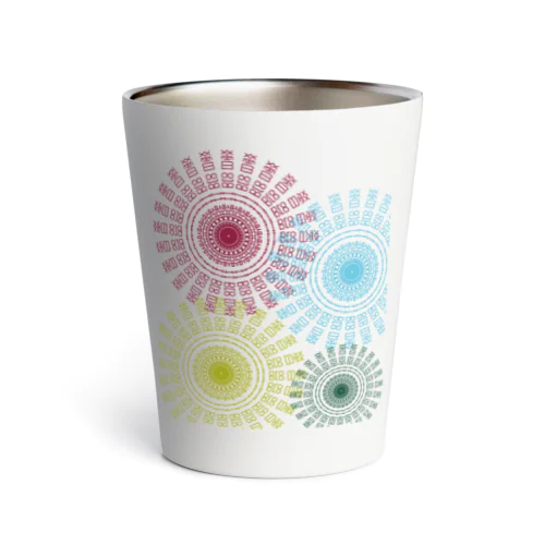 Mandala pattern Thermo Tumbler