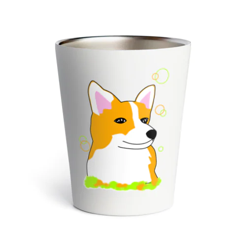 コーギー癒し犬 Thermo Tumbler