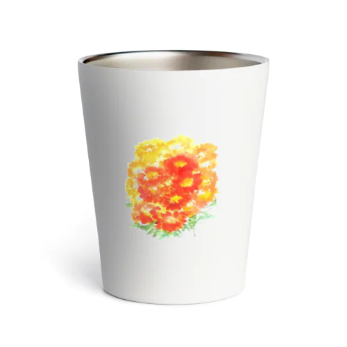 7月17日の誕生日花は「百日草」です！ Thermo Tumbler