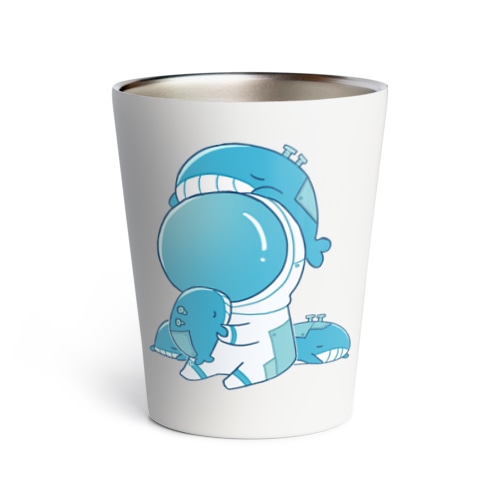 クジラと宇宙飛行士 Thermo Tumbler