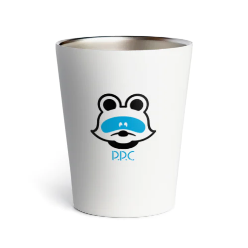 P.P.C（ポンポコ）ロゴ大 サーモタンブラー