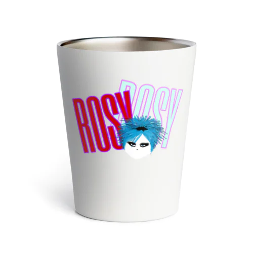 Rosy-Blue-Rosy Thermo Tumbler