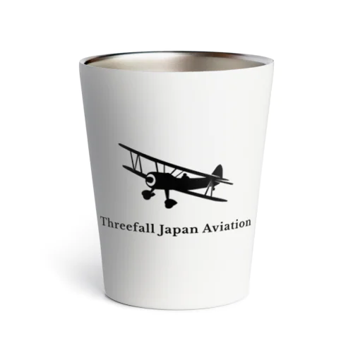 【Threefall Japan Aviation 】公式ロゴグッズ 열 텀블러