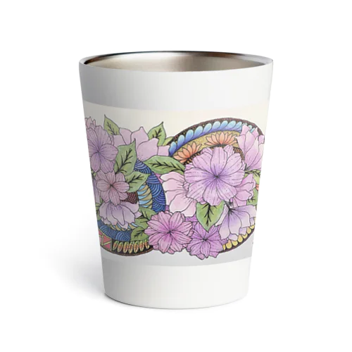 spiritual flower  Thermo Tumbler