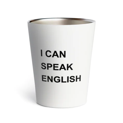 I CAN SPEAK ENGLISH サーモタンブラー