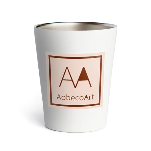 AobecoArtロゴ Thermo Tumbler