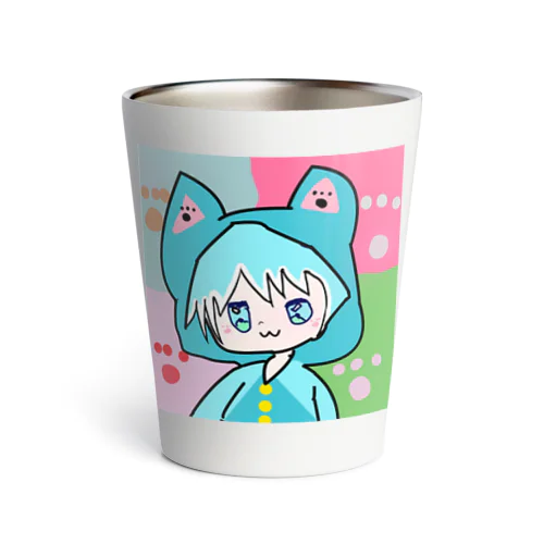 Cat girl Thermo Tumbler