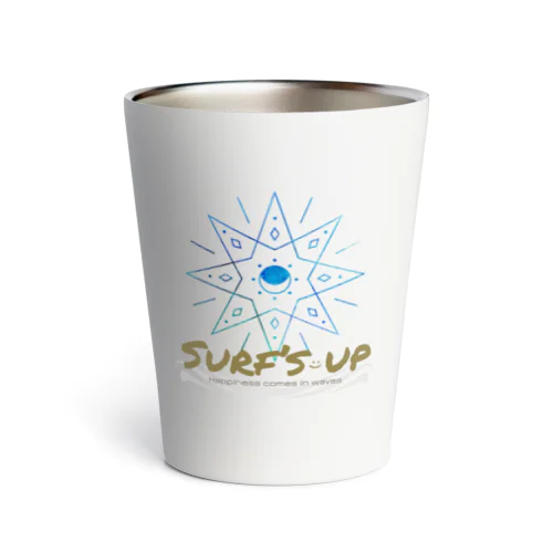 Surf's up〜良い波がきた・star〜オリジナルデザイン Thermo Tumbler