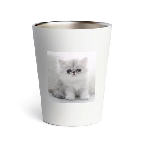 チンチラ子猫シルバー君 Thermo Tumbler