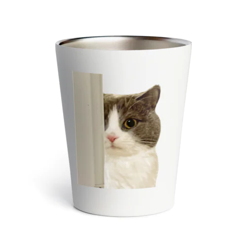 じっ・・・とみつめる猫 Thermo Tumbler