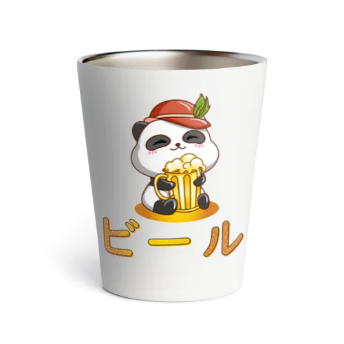  Cute Panda Drinking Beer Octoberfest Thermo Tumbler