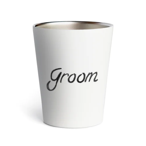 結婚報告　Groom(夫、旦那) Thermo Tumbler