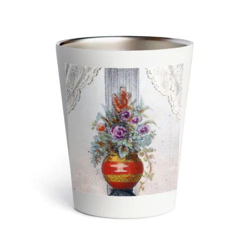 flower arrangement　 Thermo Tumbler