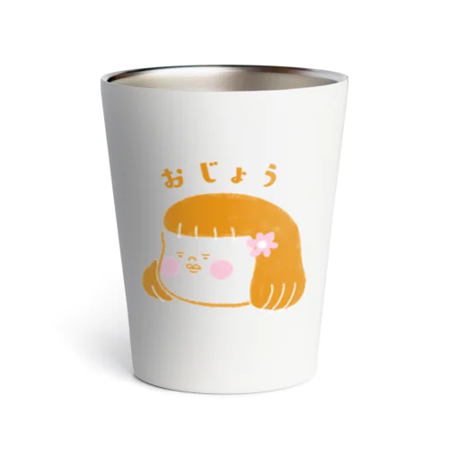 レトロなお嬢さま Thermo Tumbler