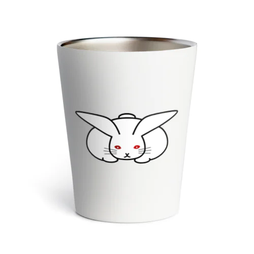 まむきうさぎ Thermo Tumbler