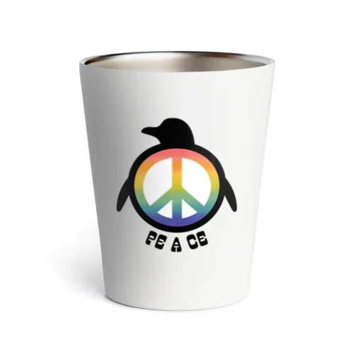 Peace Penguin Thermo Tumbler