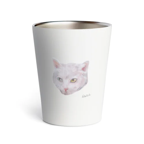 オッドアイ・キャット Thermo Tumbler