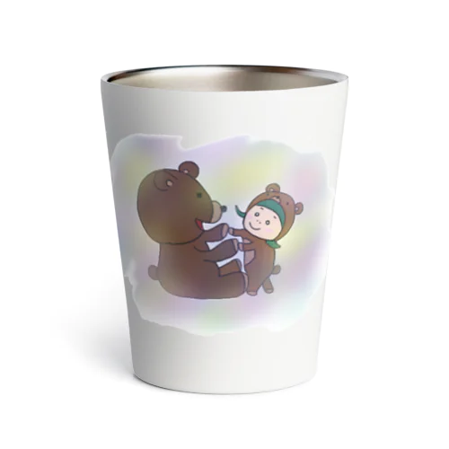 クマの子NINO  くまさんと一緒 Thermo Tumbler