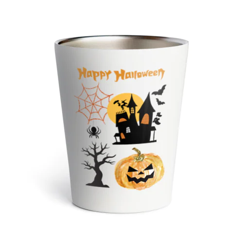 ハッピーハロウィン♫お菓子くれー！ Thermo Tumbler