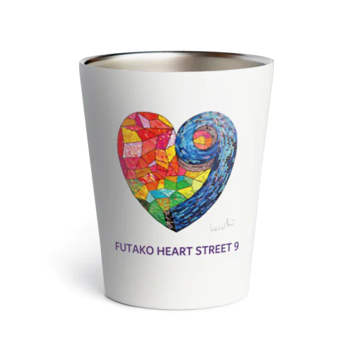 FUTAKO HEART STREET 9  Thermo Tumbler