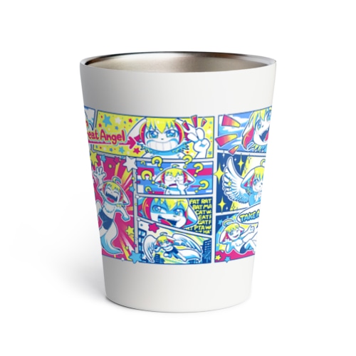 トリックスター☆コミック風デザイン Thermo Tumbler