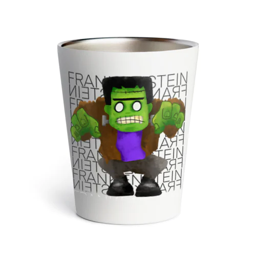 Halloween Frankenstein Liam Fitzpatrick  Thermo Tumbler